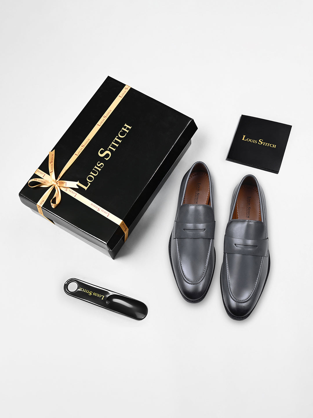 Ash Grey Slipon Style Comfortable Moccasin