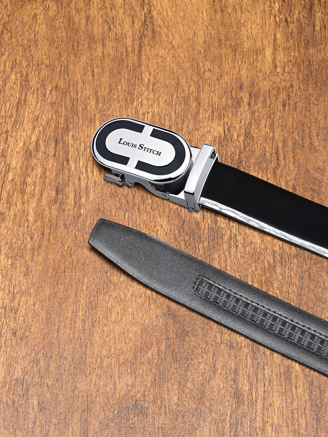 Handcrafted Leather Auto Lock Formal Belt For Men