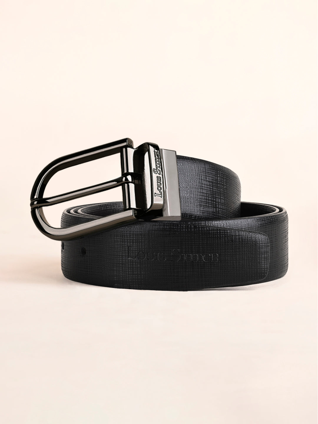 Handcrafted Spanish Leather Reversible Belt For Men