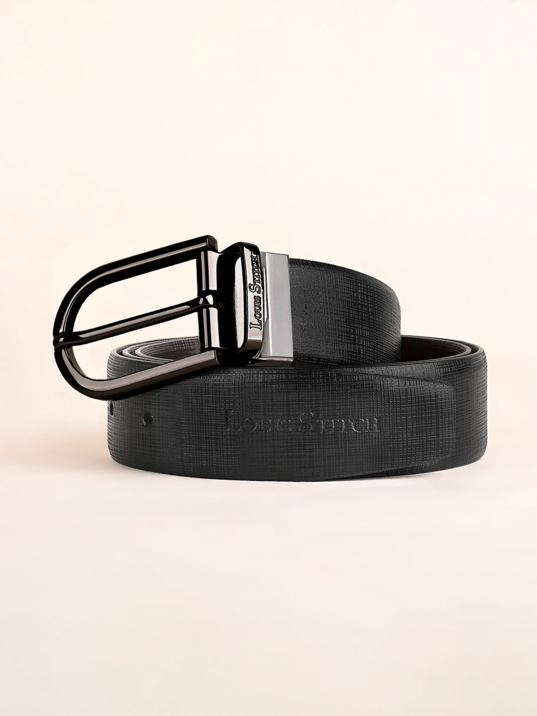 Handcrafted Spanish Leather Reversible Belt For Men