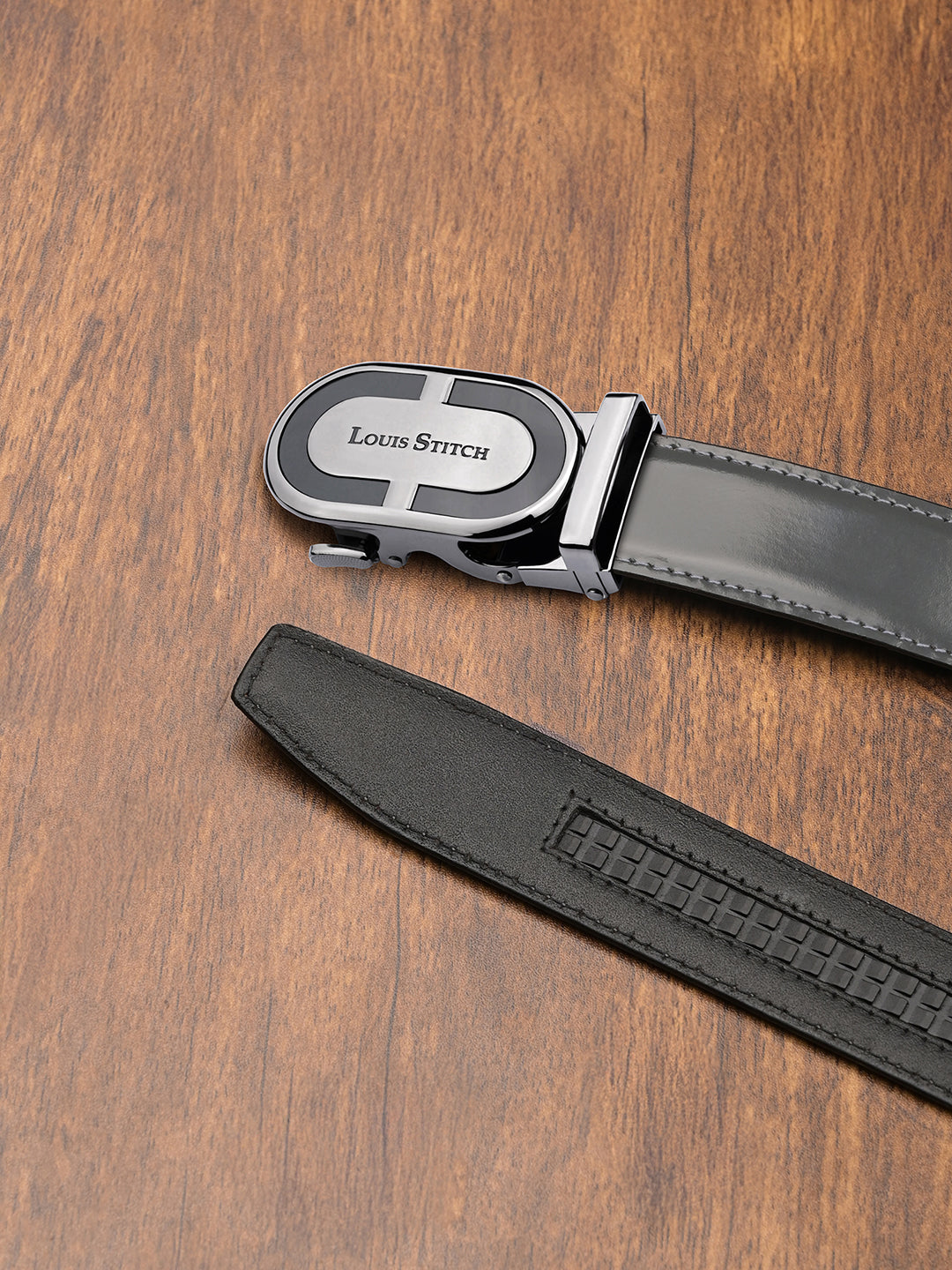 Handcrafted Leather Auto Lock Formal Belt For Men