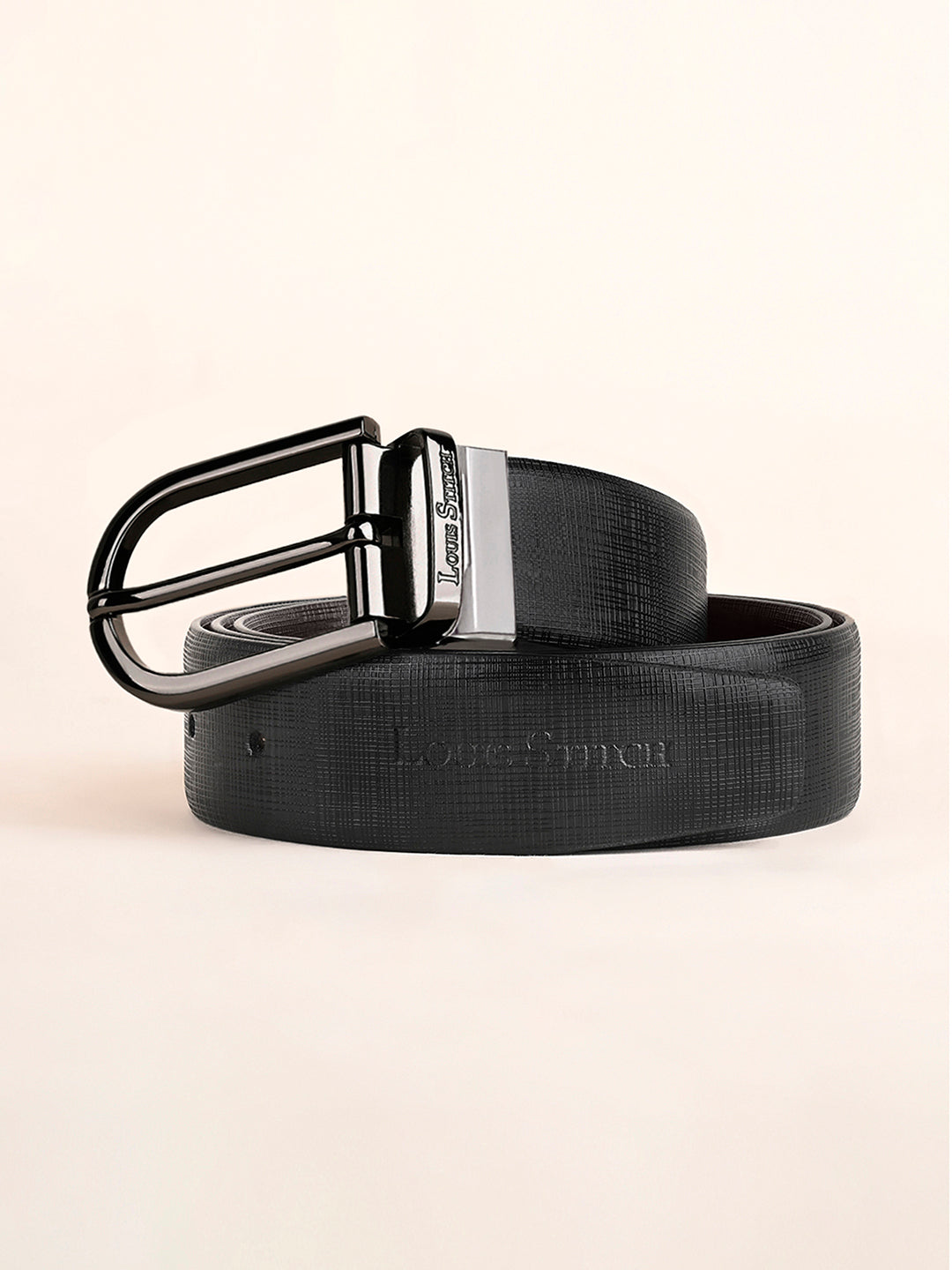 Handcrafted Spanish Leather Reversible Belt For Men