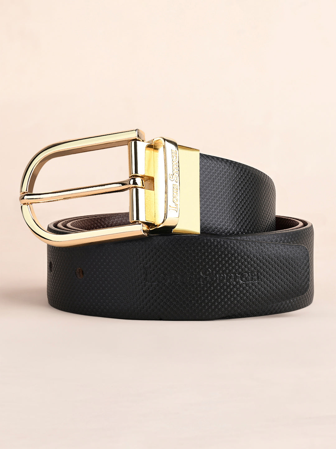 Handcrafted Spanish Leather Reversible Belt For Men