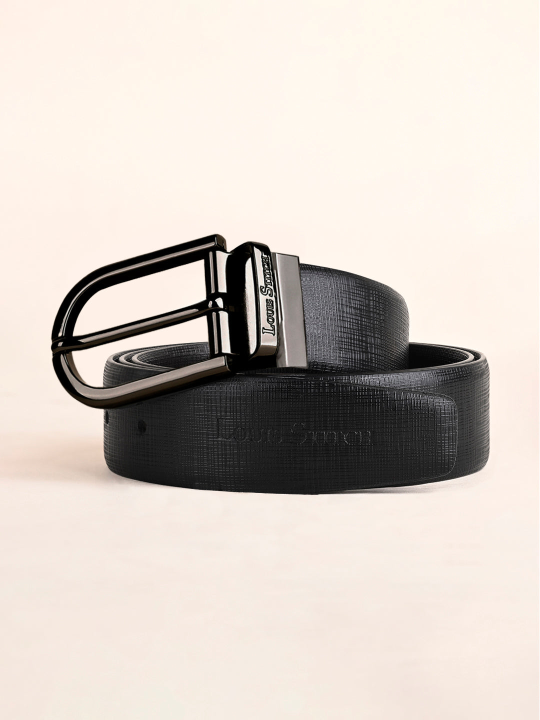 Handcrafted Spanish Leather Reversible Belt For Men