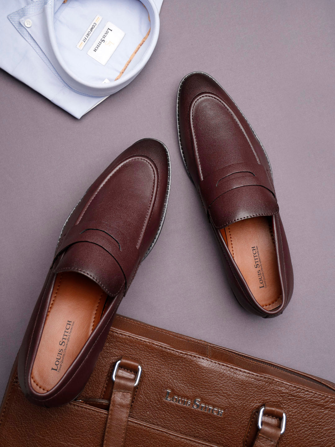Rosewood Slipon Style Comfortable Moccasins