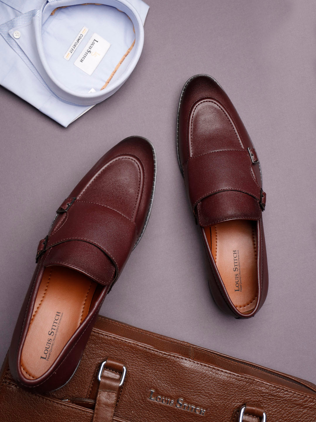 Rosewood Handcrafted Slipon Style Comfortable Monks