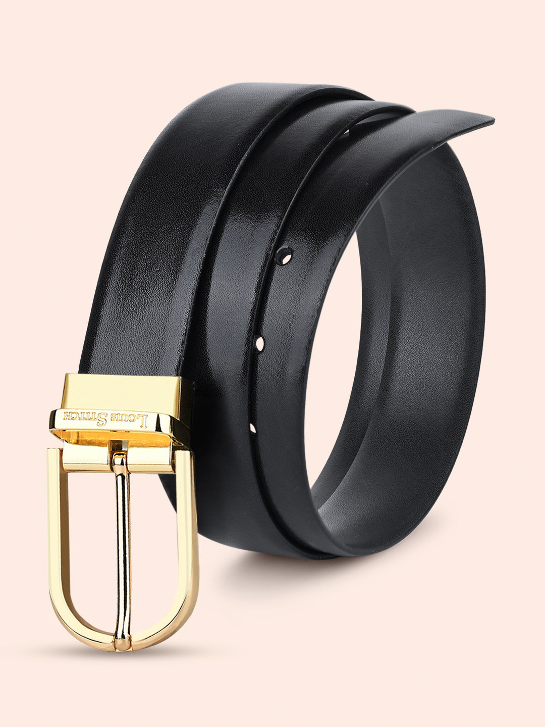 Handcrafted Spanish Leather Reversible Belt For Men