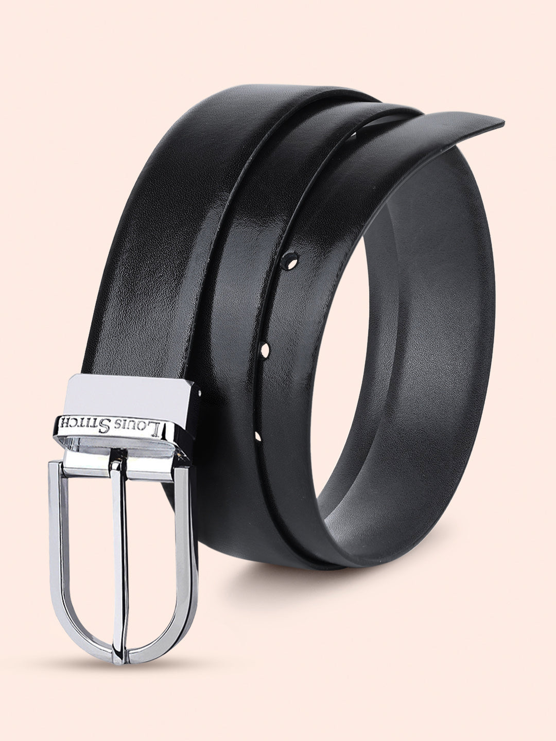 Handcrafted Spanish Leather Reversible Belt For Men