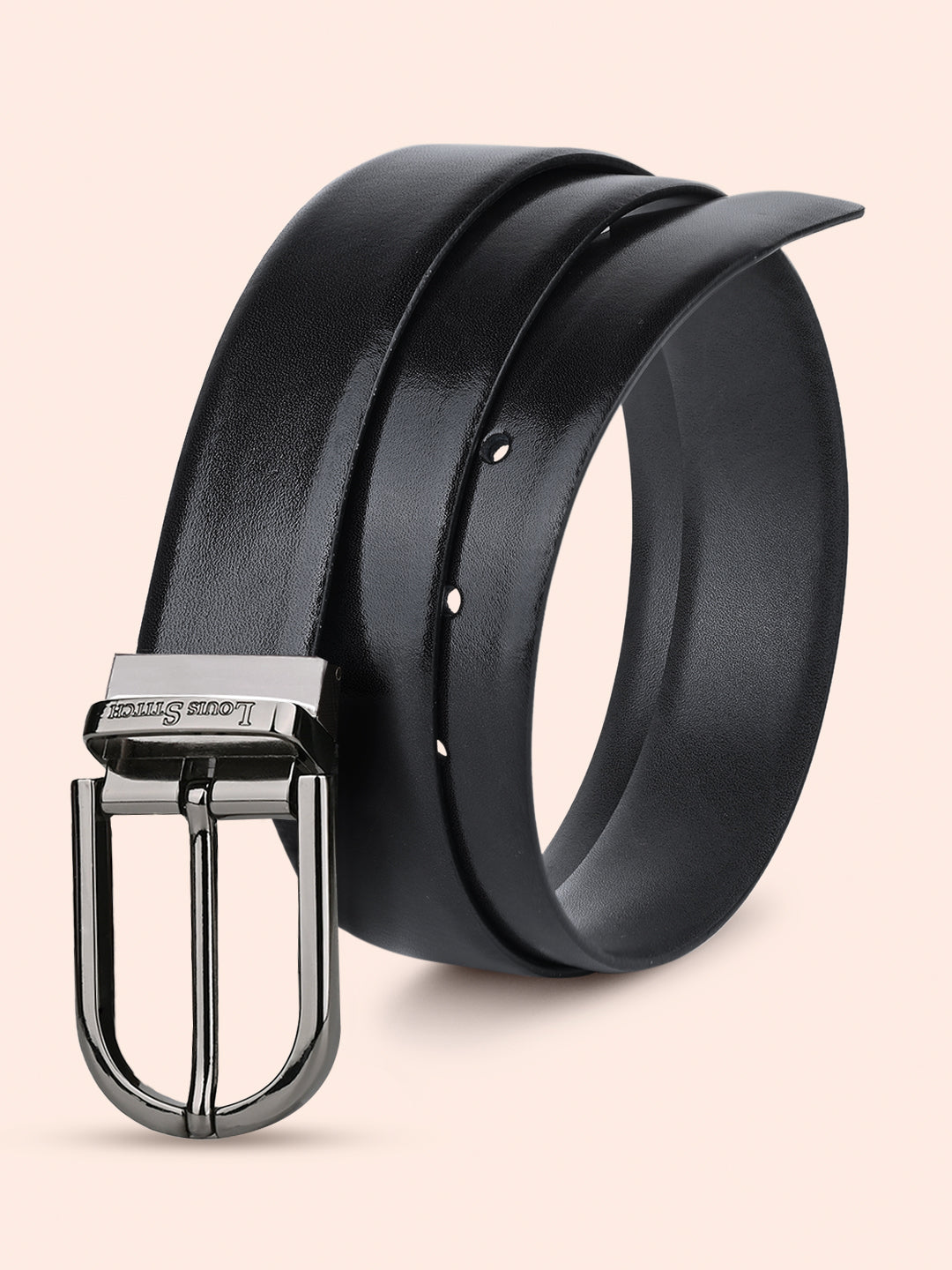 Handcrafted Spanish Leather Reversible Belt For Men