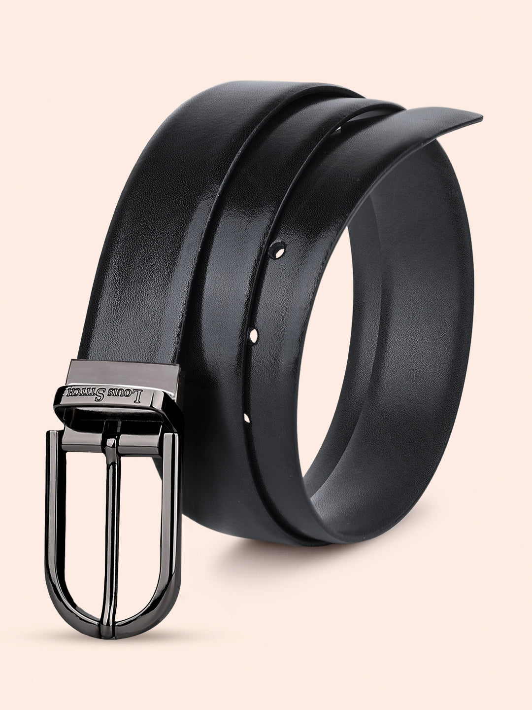 Handcrafted Spanish Leather Reversible Belt For Men