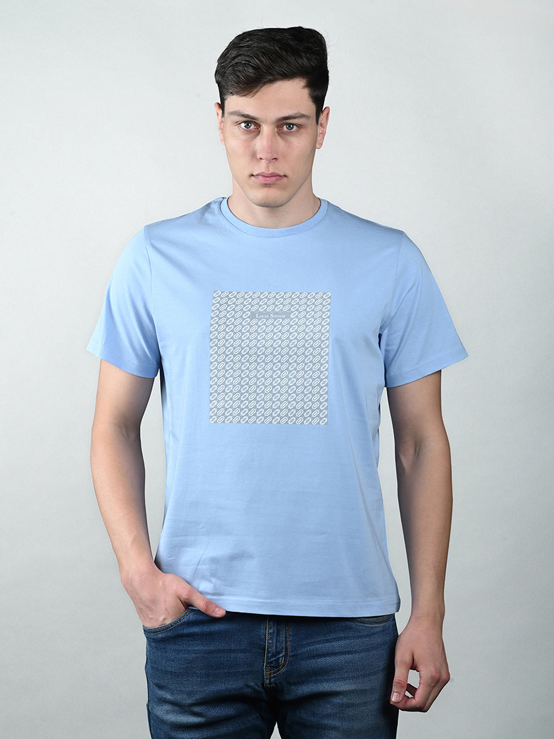 Men's Super Combed Cotton Regular Fit Pack of 2 Roundneck T-shirts