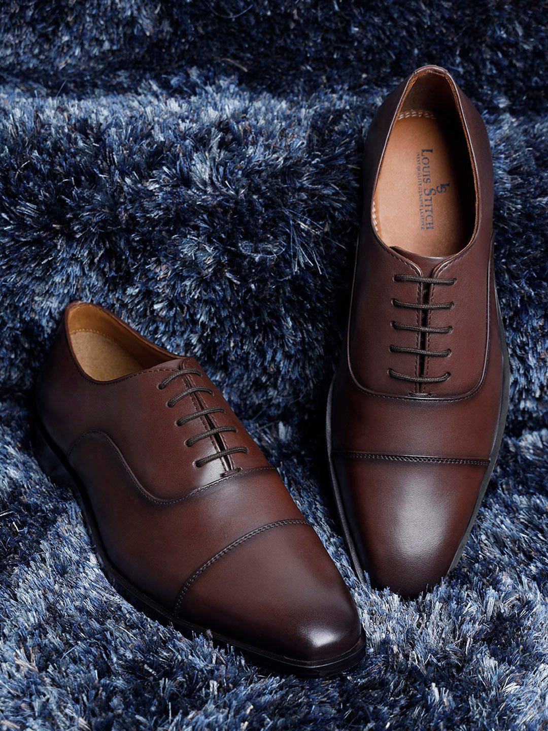 Brunette Brown Handmade Premium Italian Leather Oxfords
