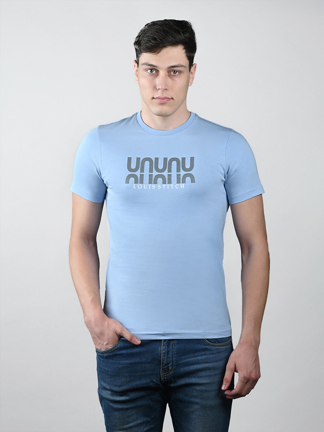 Men's Super Combed Cotton Regular Fit Pack of 3 Roundneck T-shirts