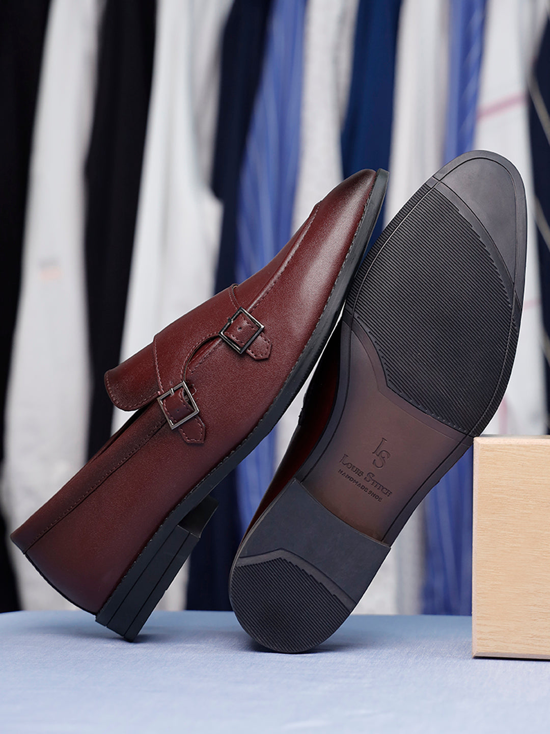 Rosewood Handcrafted Slipon Style Comfortable Monks