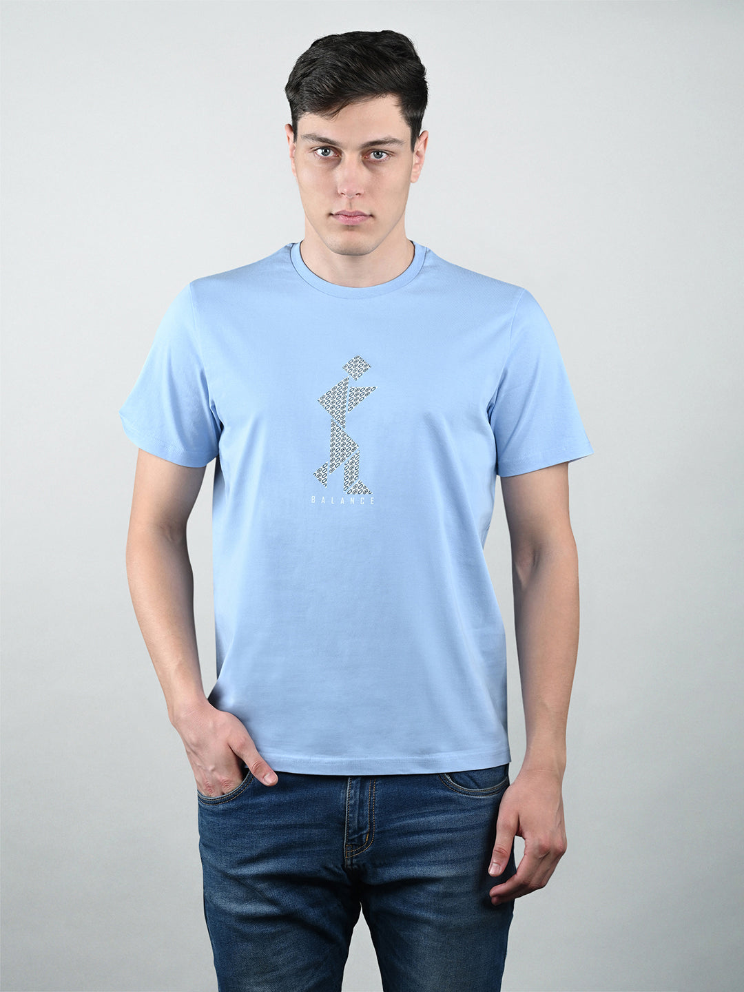 Men's Super Combed Cotton Regular Fit Pack of 3 Roundneck T-shirts