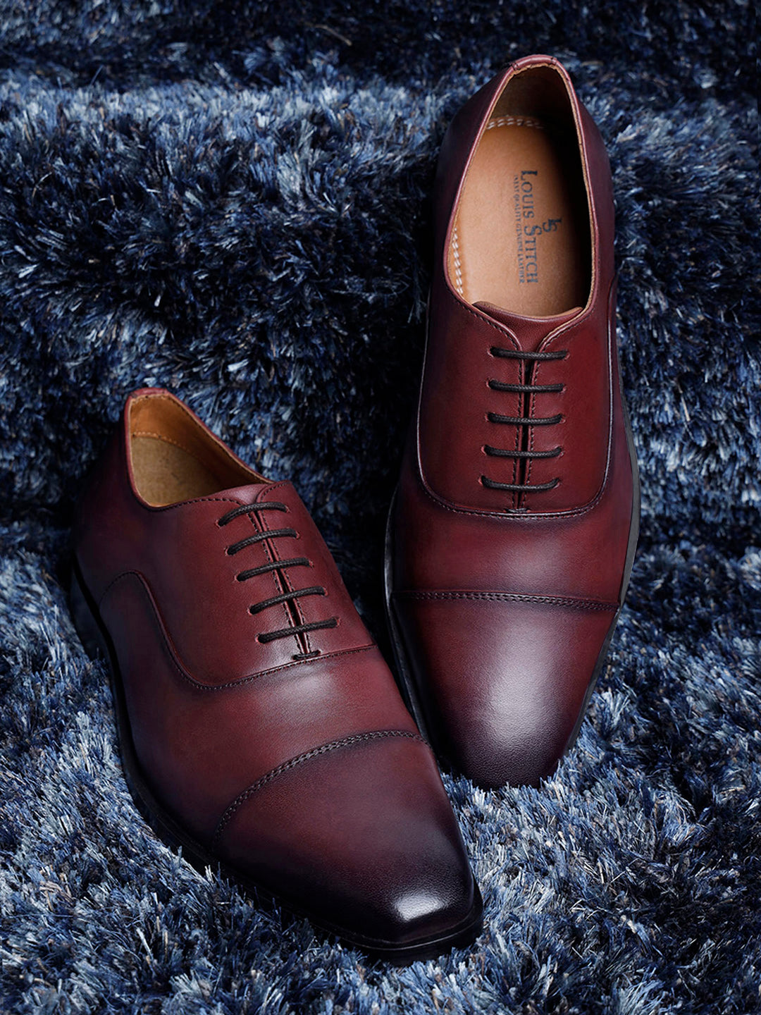 Rosewood Handmade Premium Italian Leather Oxfords