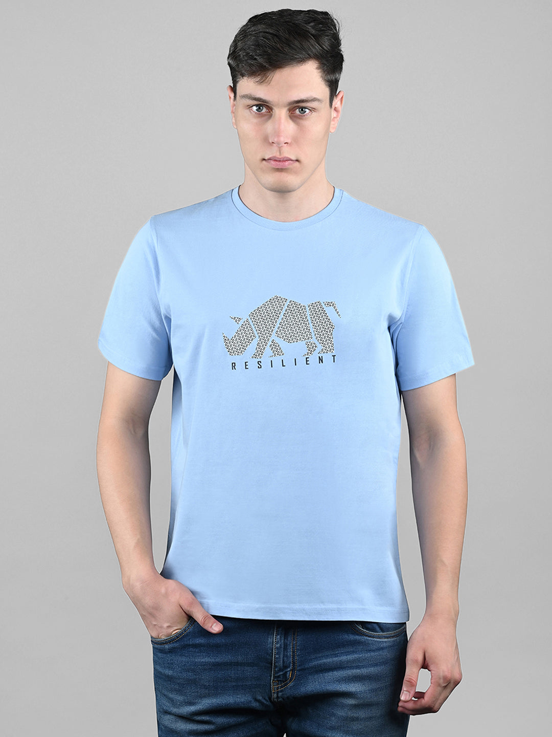 Men's Super Combed Cotton Regular Fit Pack of 3 Roundneck T-shirts