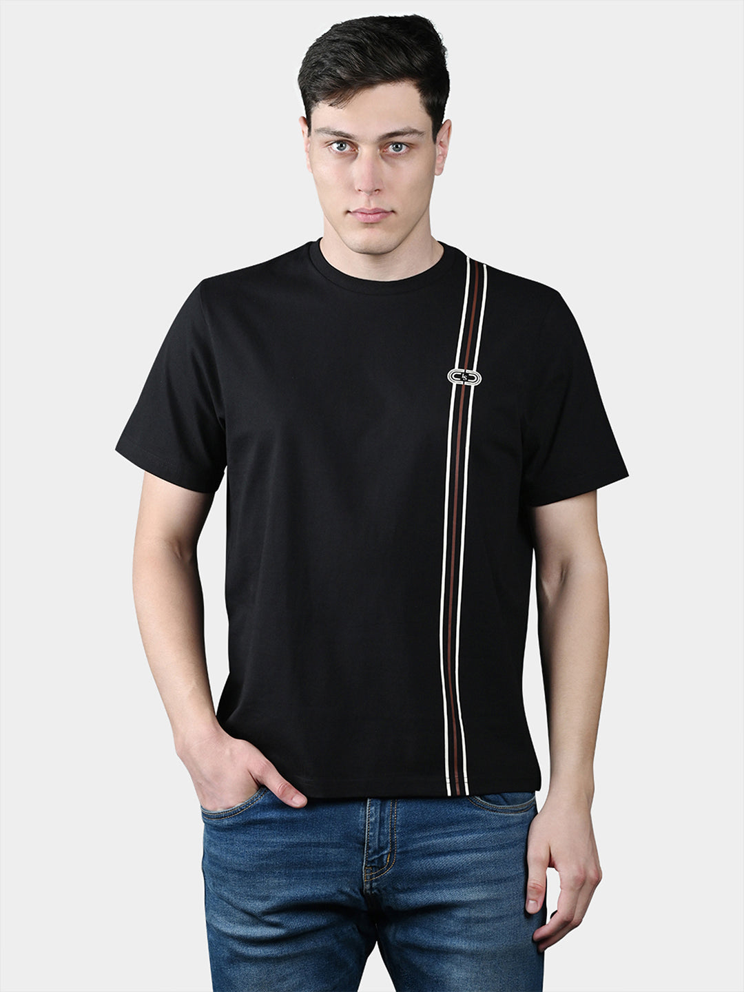 Men's Super Combed Cotton Regular Fit Pack of 3 Roundneck T-shirts