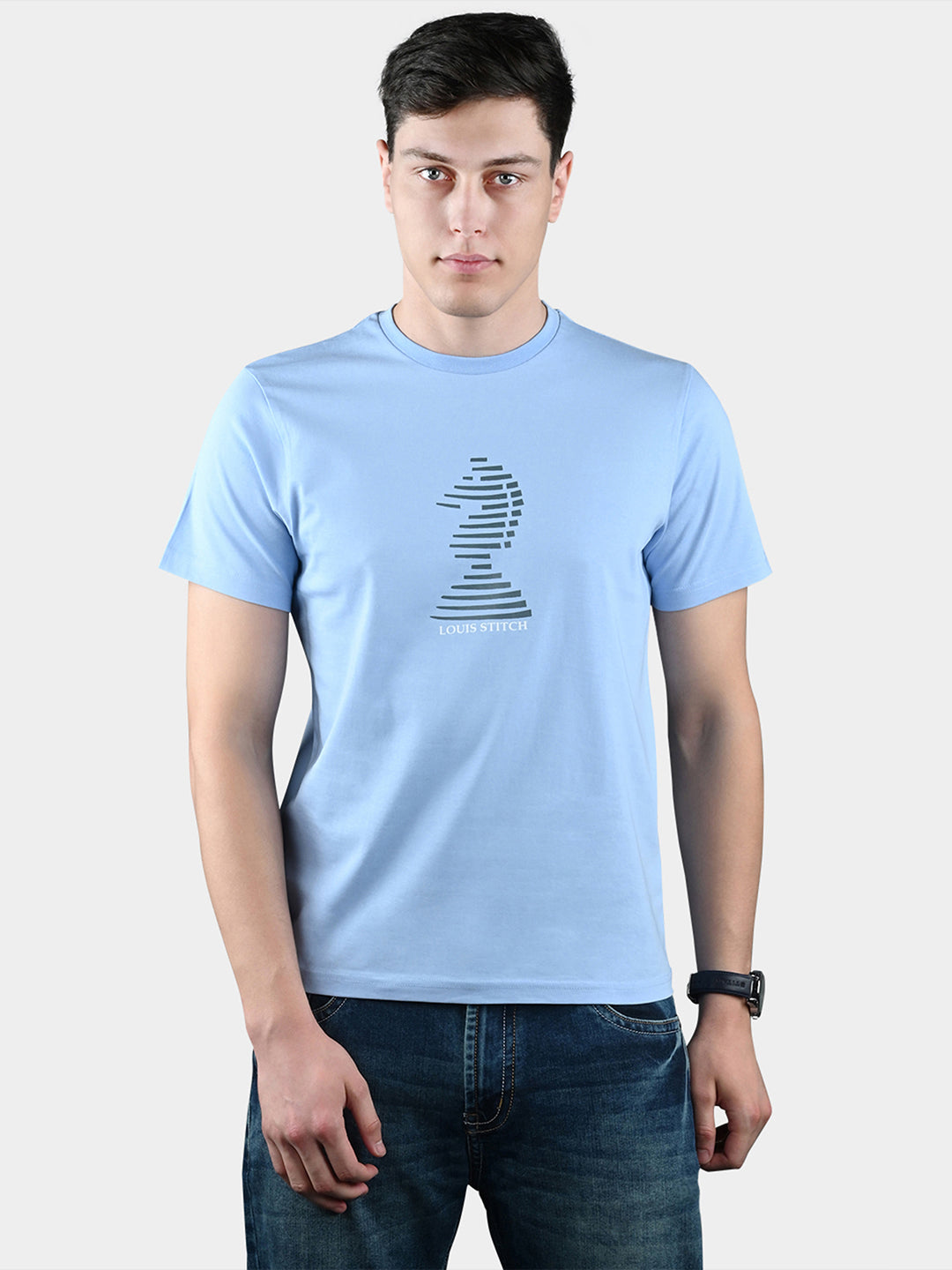 Men's Super Combed Cotton Regular Fit Pack of 3 Roundneck T-shirts