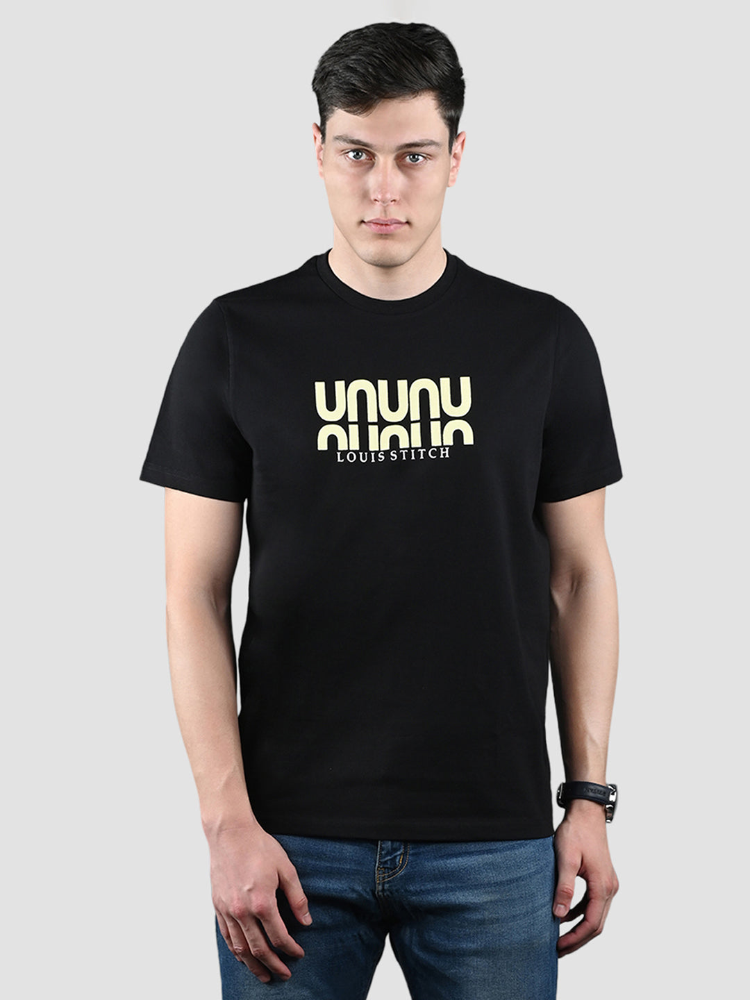 Men's Super Combed Cotton Regular Fit Pack of 2 Roundneck T-shirts