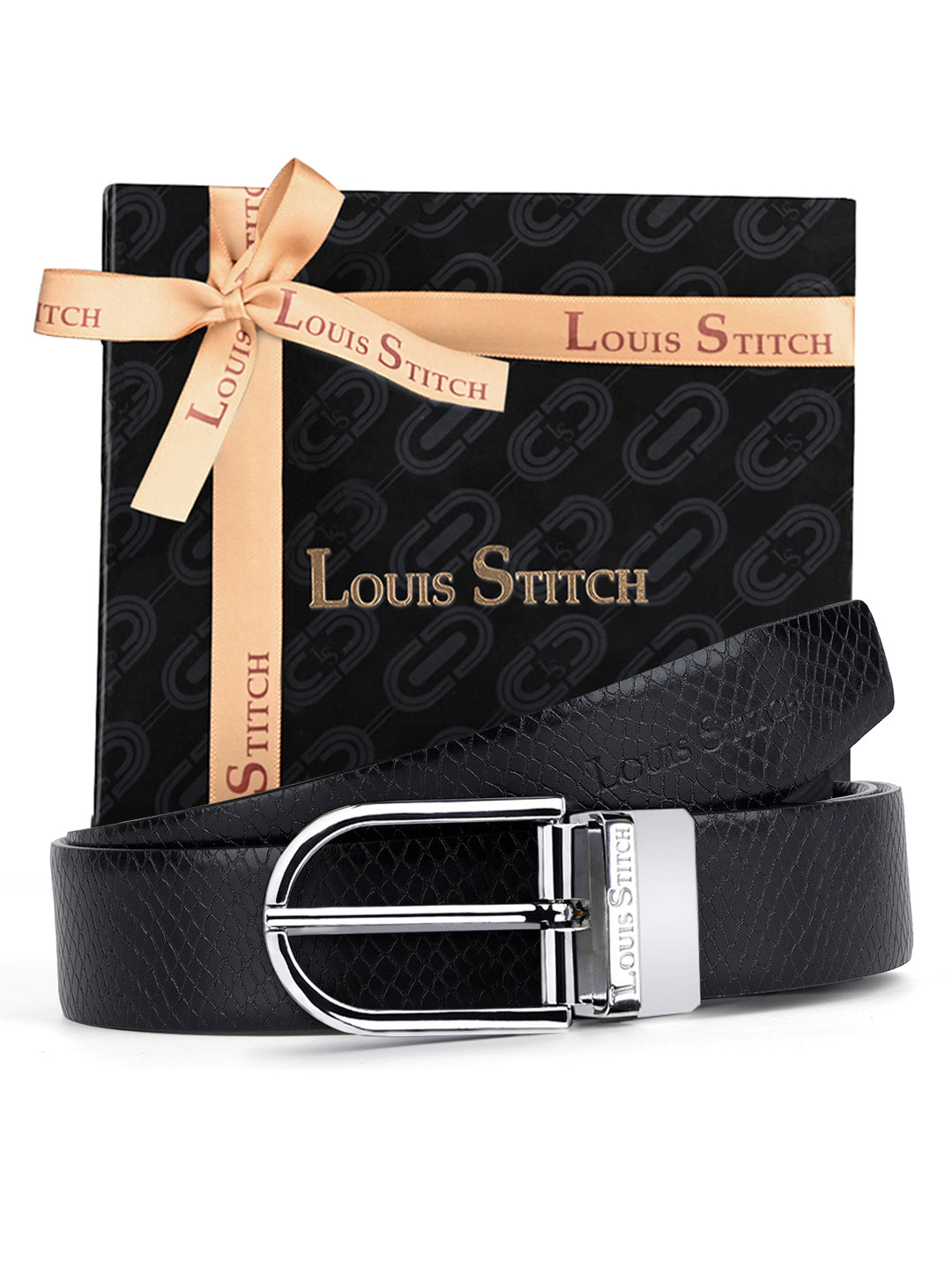 Handcrafted Spanish Leather Reversible Belt For Men