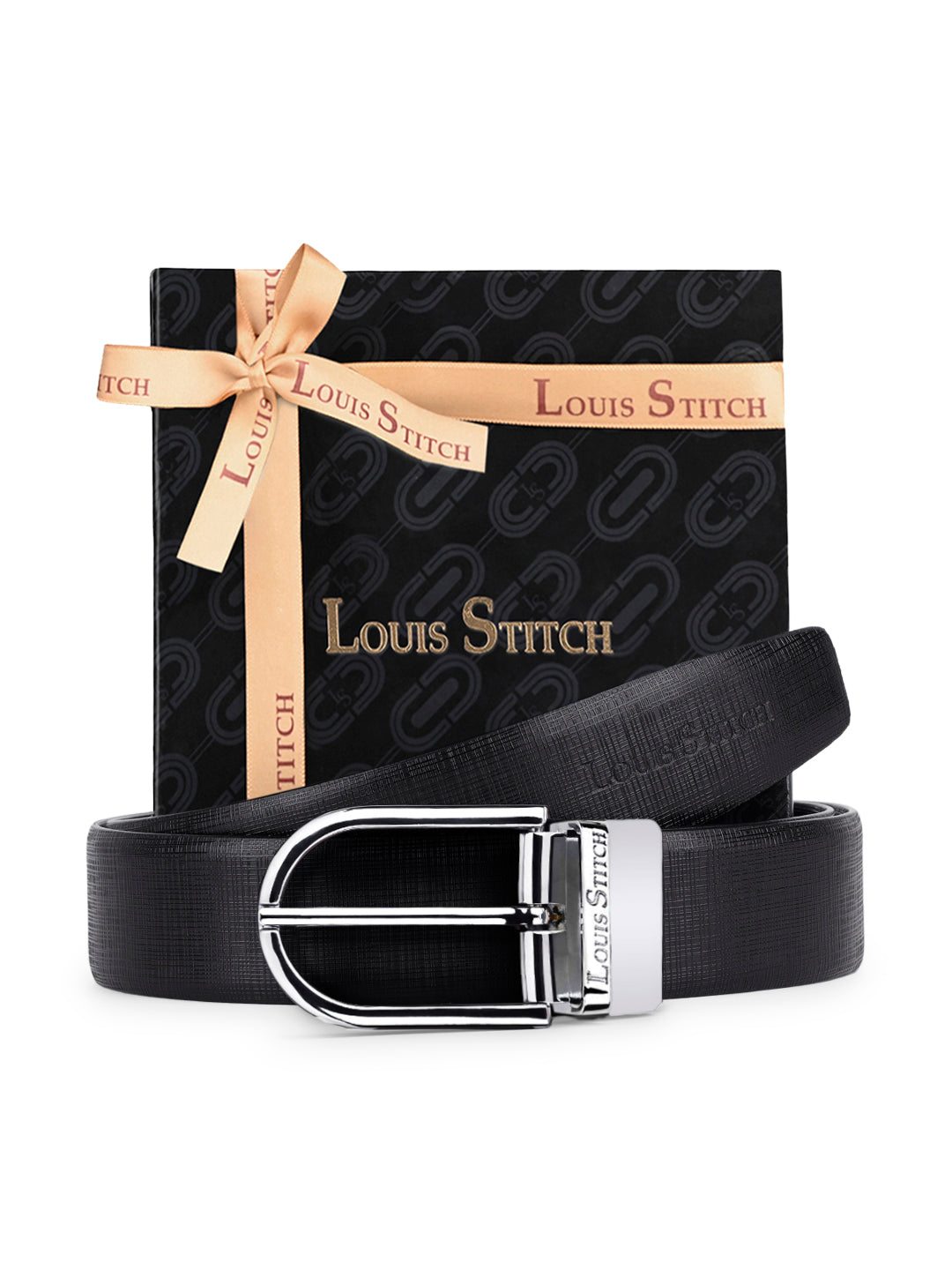 Handcrafted Spanish Leather Reversible Belt For Men
