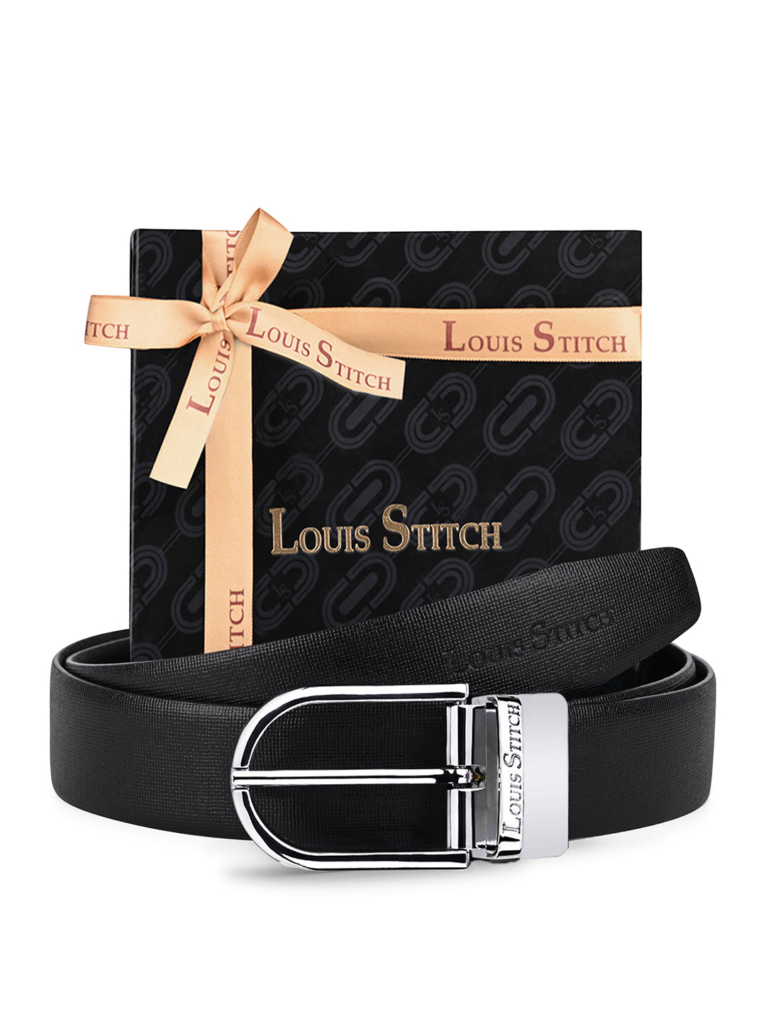 Handcrafted Spanish Leather Reversible Belt For Men