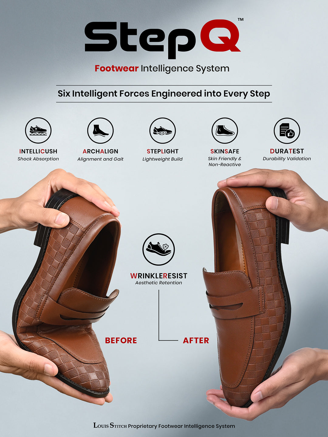 Tan Handcrafted Embossed Moccasin Slipon