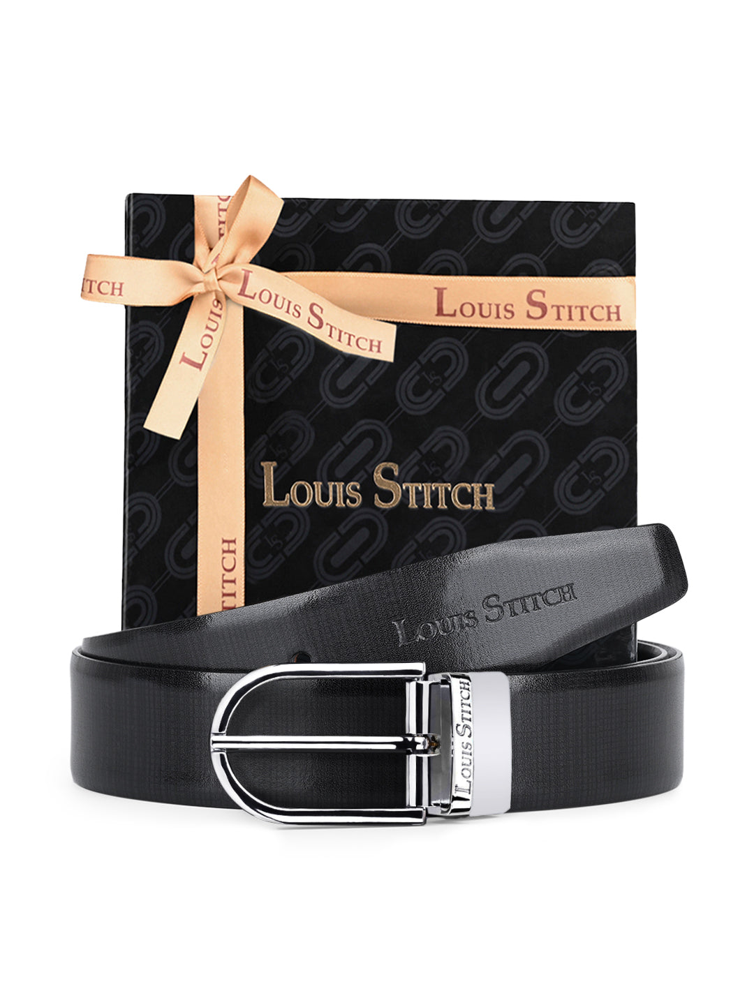 Handcrafted Spanish Leather Reversible Belt For Men