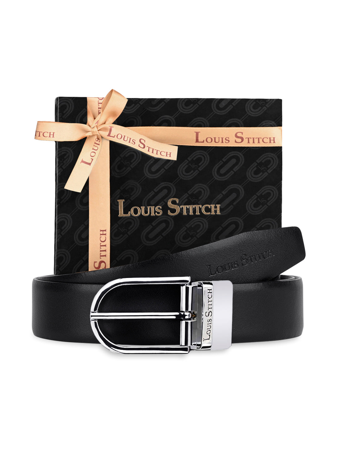 Handcrafted Spanish Leather Reversible Belt For Men