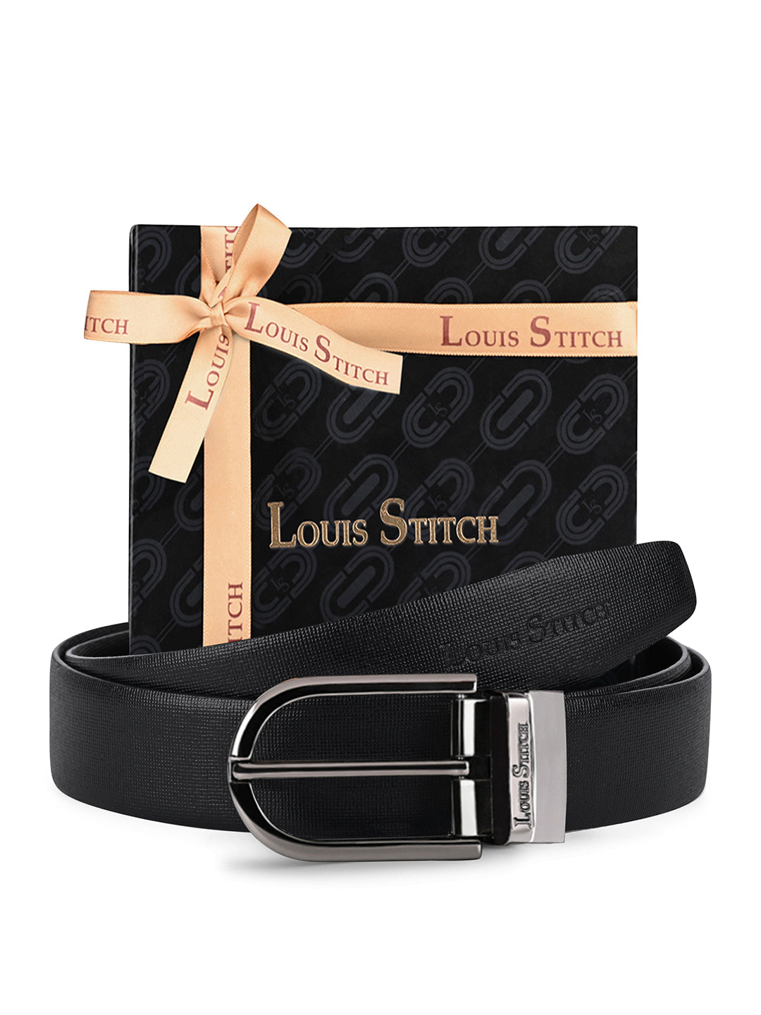 Handcrafted Spanish Leather Reversible Belt For Men