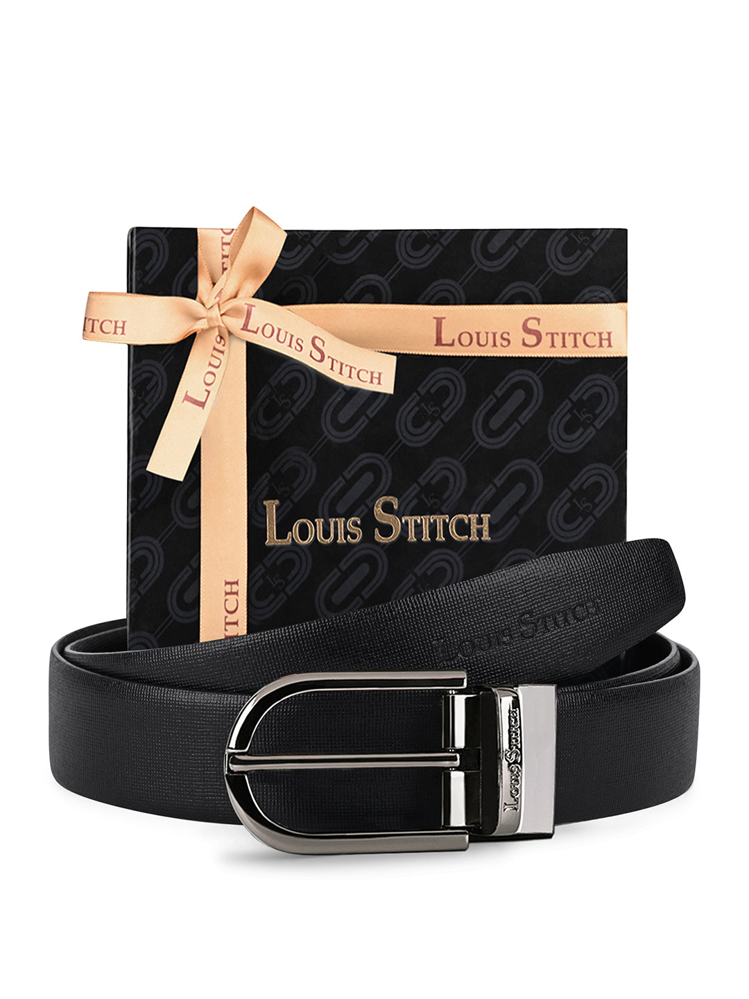 Handcrafted Spanish Leather Reversible Belt For Men