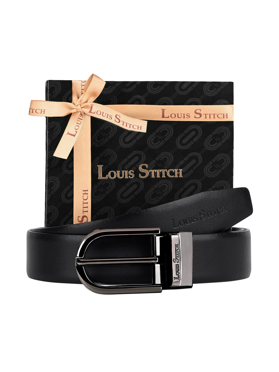 Handcrafted Spanish Leather Reversible Belt For Men