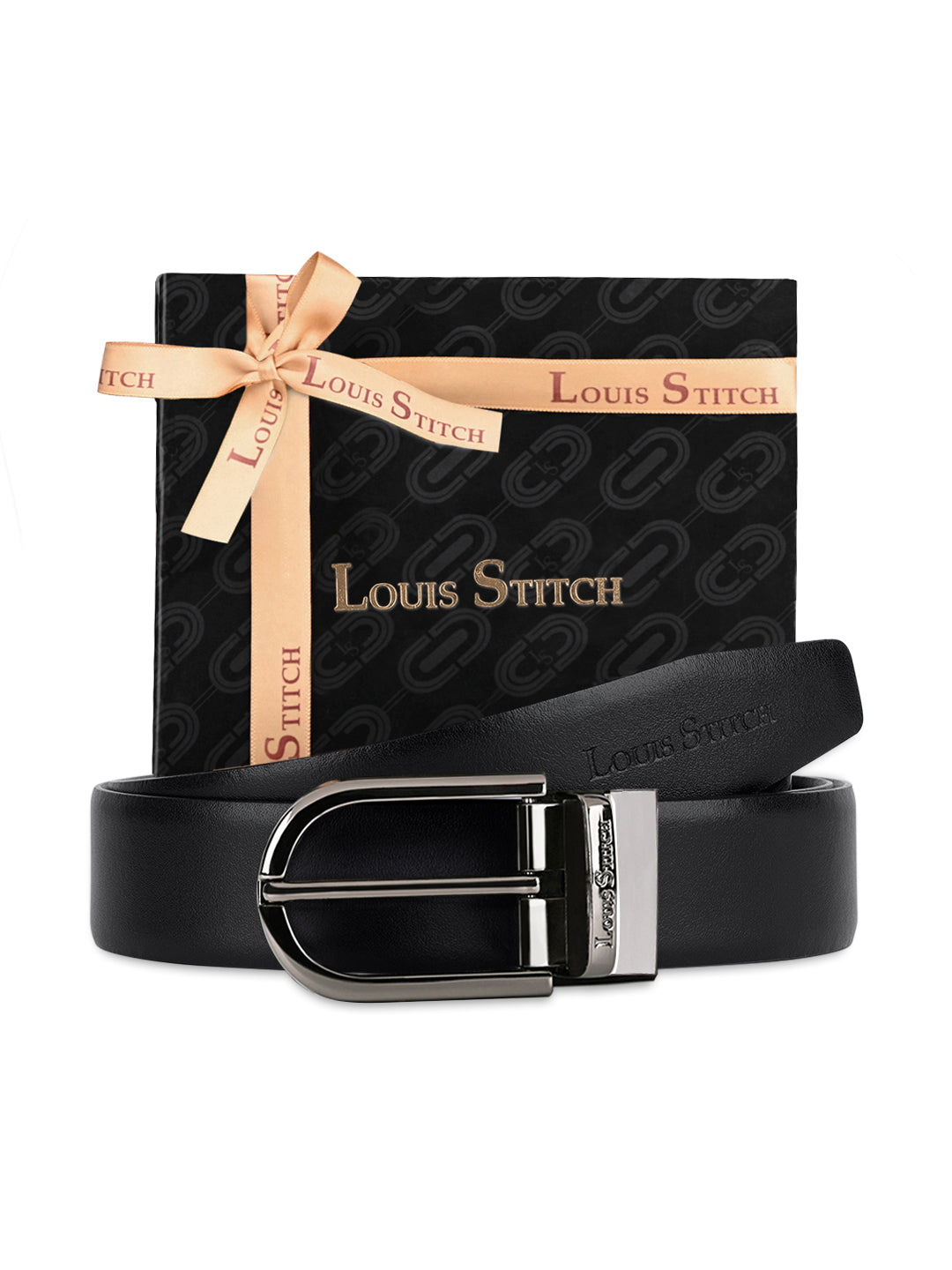 Handcrafted Spanish Leather Reversible Belt For Men