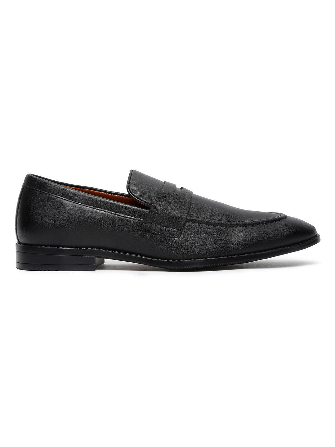 Obsidian Black Slipon Style Comfortable Moccasins