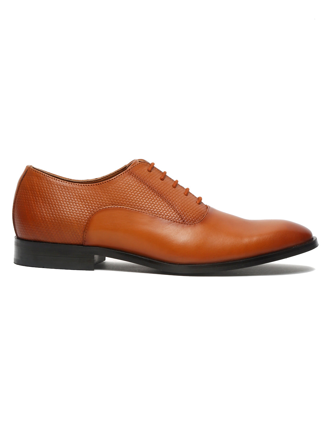 Russet Tan Handmade Premium Italian Leather Derby Shoes