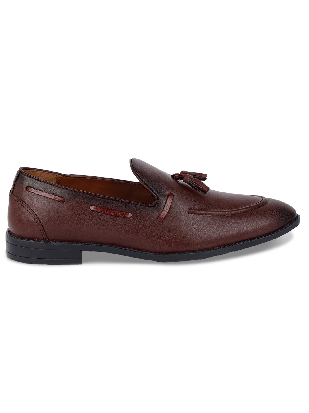 Rosewood Handcrafted Tassel Moccasins Slipons