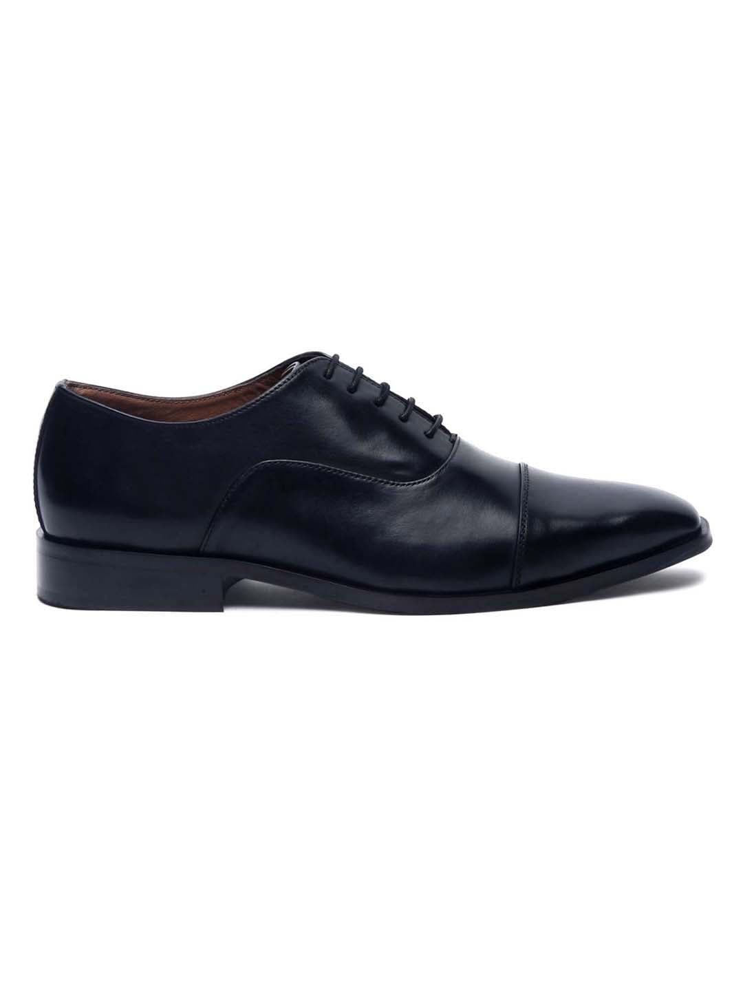 Jet Black Handmade Premium Italian Leather Oxfords