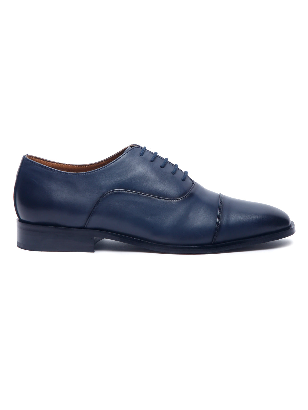 Federal Blue Handmade Premium Italian Leather Oxfords