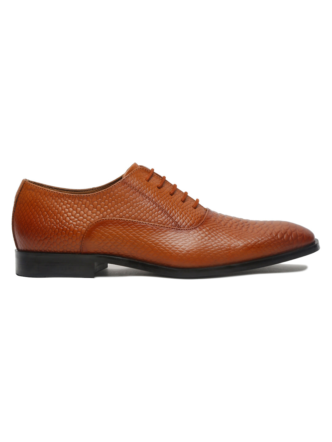 Russet Tan Handmade Premium Italian Leather Derby Shoes