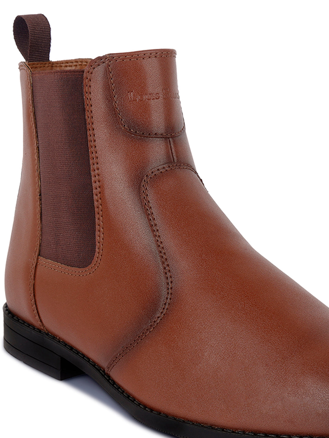 Russet Tan Dual Tone Handcrafted Chelsea Boots