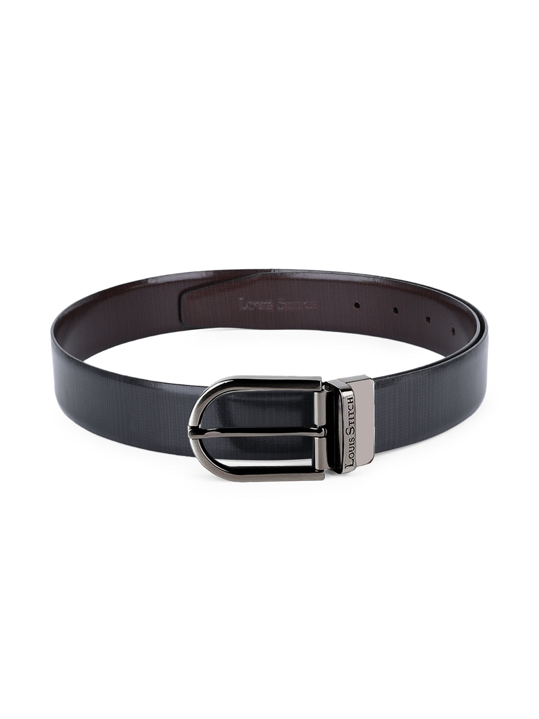 Handcrafted Spanish Leather Reversible Belt For Men