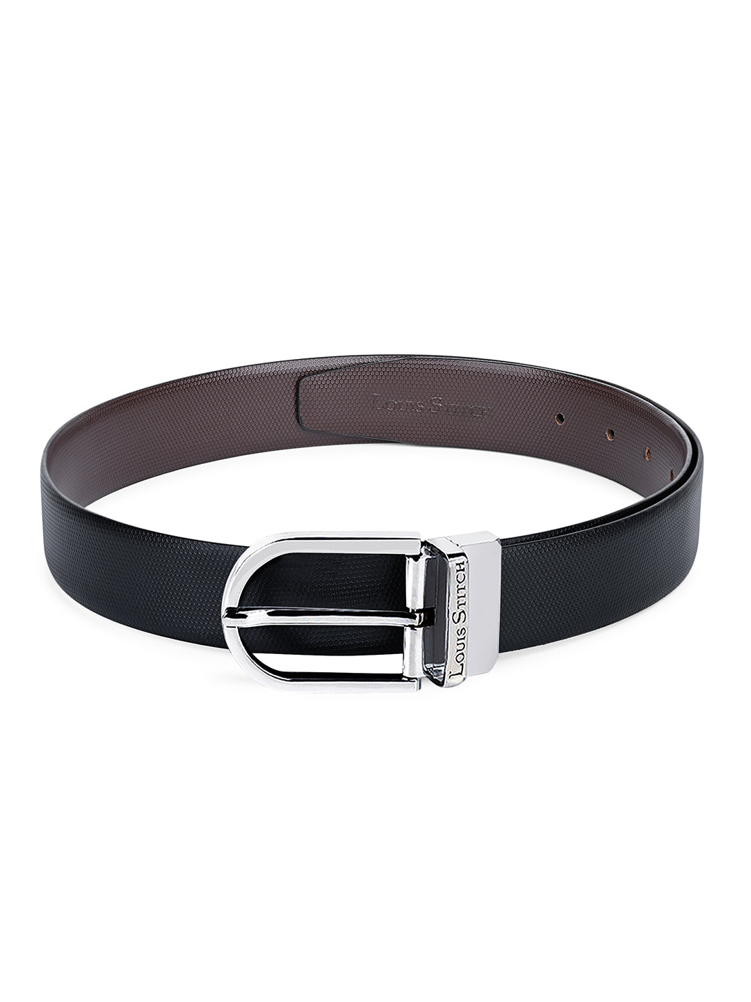 Handcrafted Spanish Leather Reversible Belt For Men