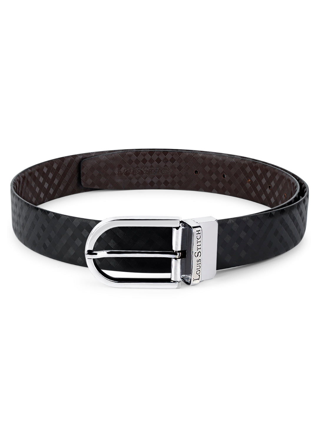 Handcrafted Spanish Leather Reversible Belt For Men