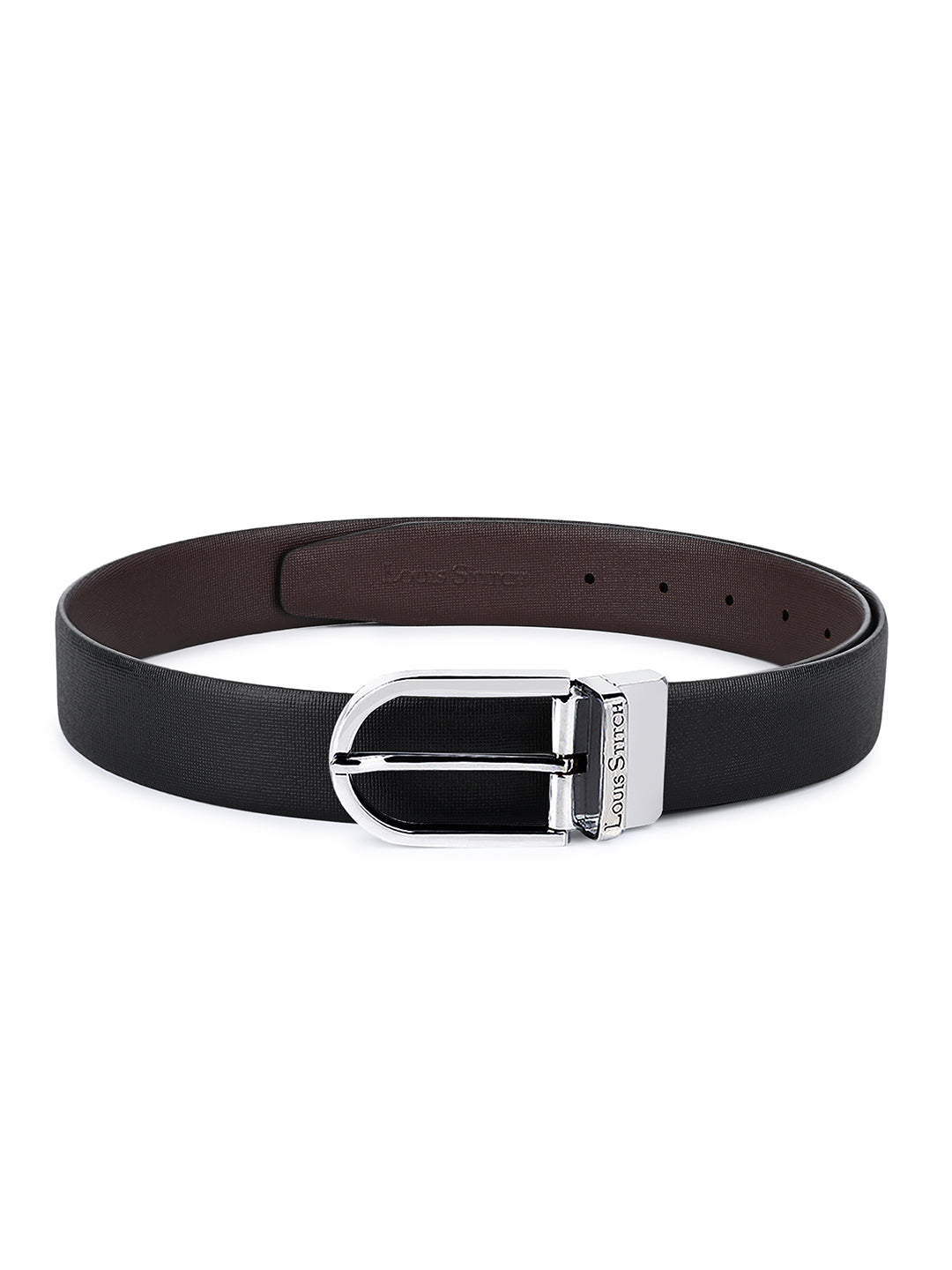 Handcrafted Spanish Leather Reversible Belt For Men