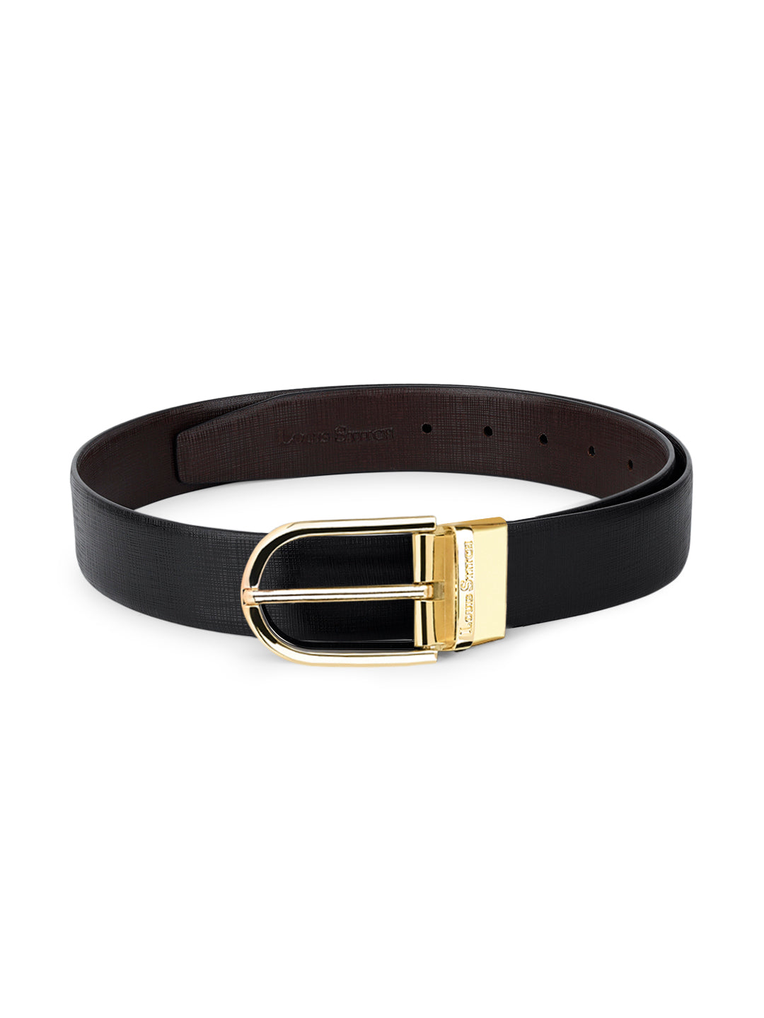 Handcrafted Spanish Leather Reversible Belt For Men