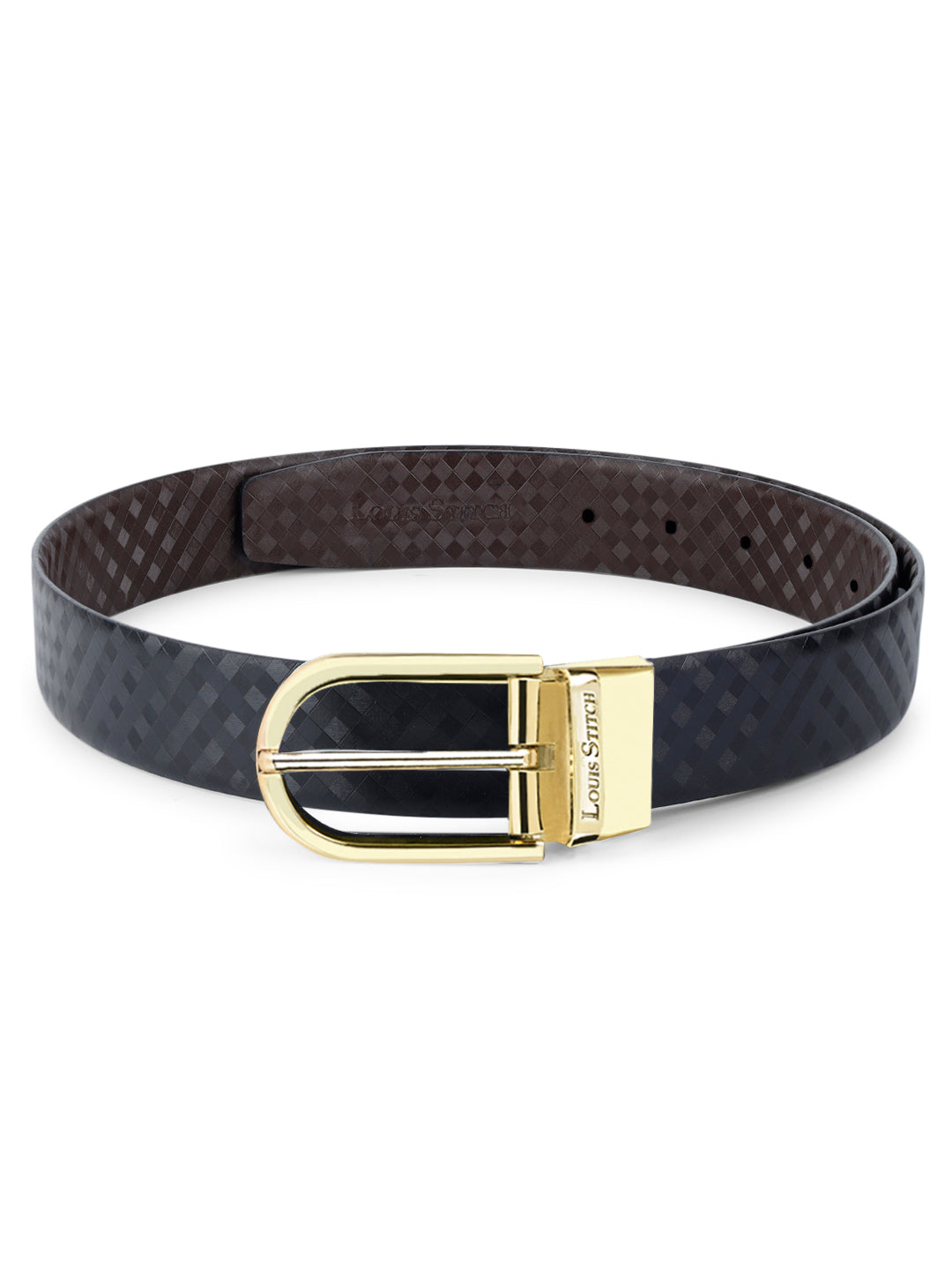 Handcrafted Spanish Leather Reversible Belt For Men