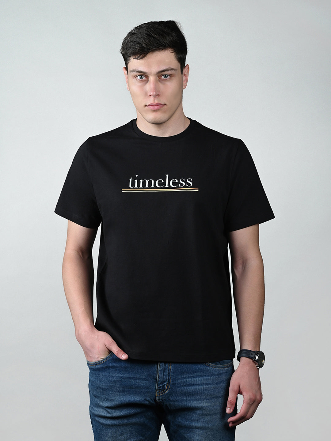 Men's Super Combed Cotton Regular Fit Pack of 3 Roundneck T-shirts