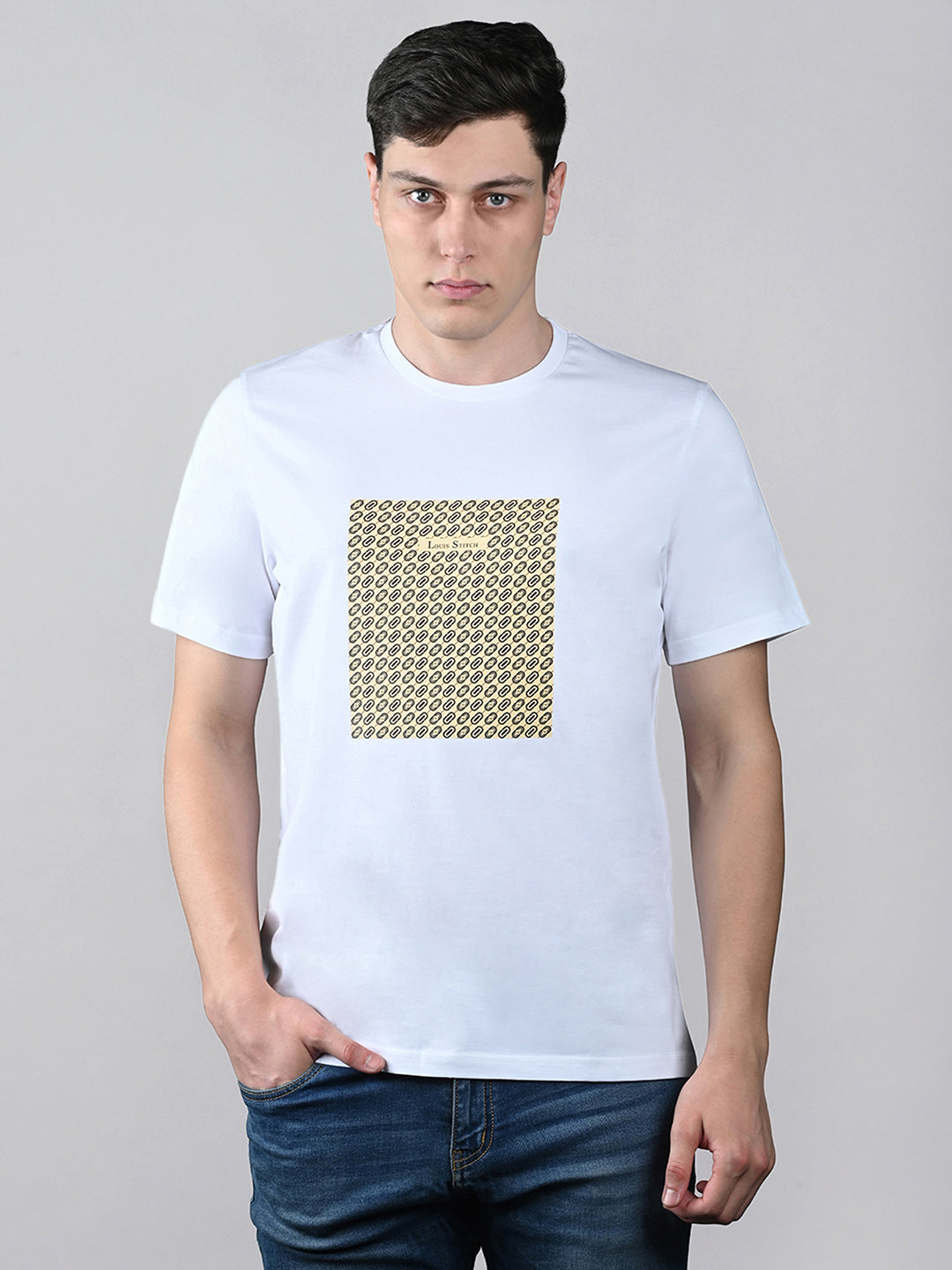 Men's Super Combed Cotton Regular Fit Pack of 3 Roundneck T-shirts
