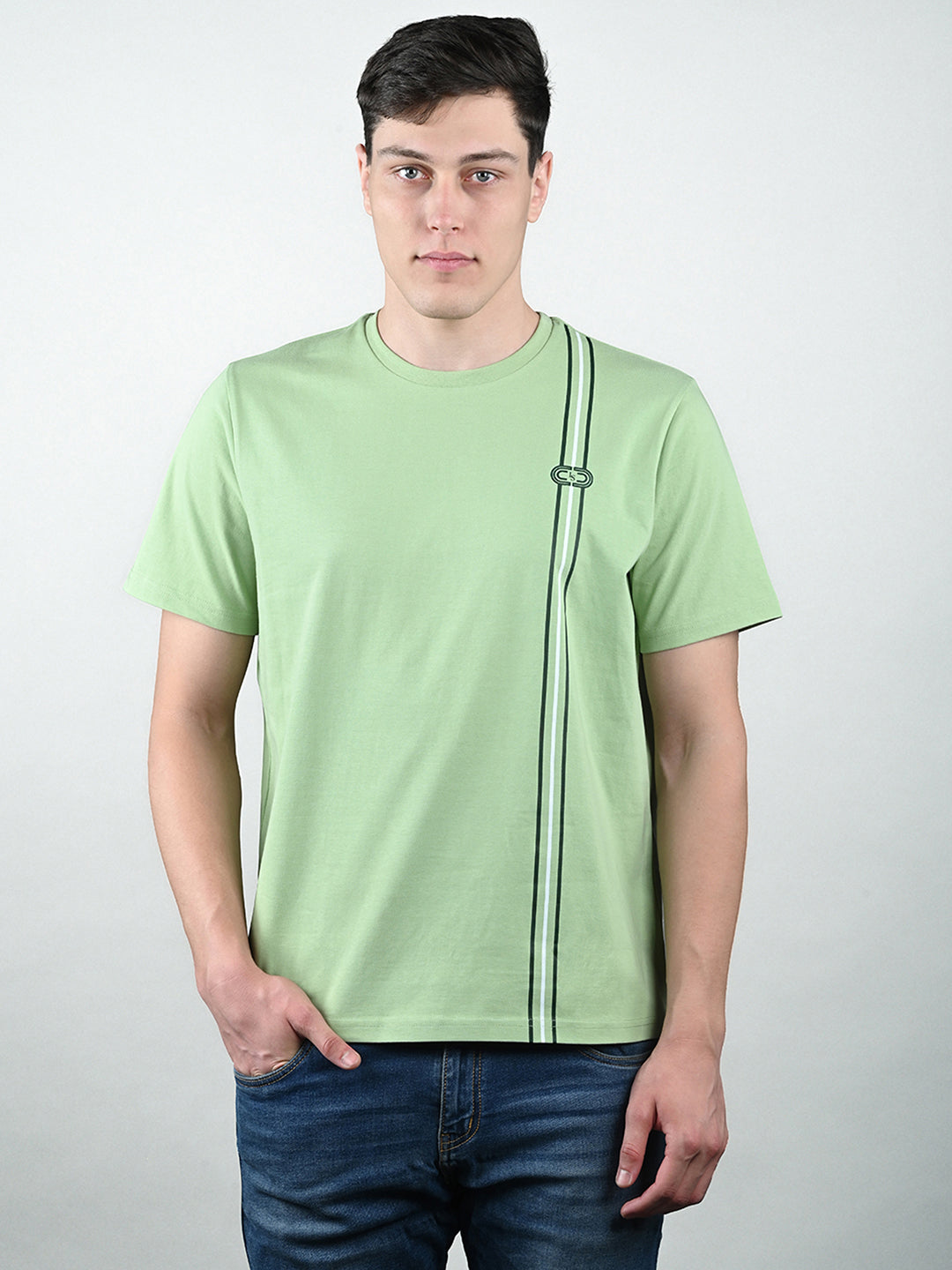 Men's Super Combed Cotton Regular Fit Pack of 3 Roundneck T-shirts